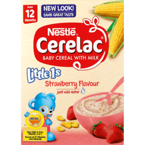 Nestlé Cerelac Strawberry Flavoured Baby Cereal 250g - myhoodmarket