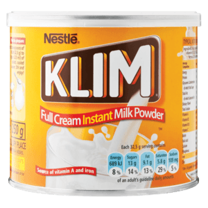 Nestlé Klim Full Cream Instant Milk Powder 250g - myhoodmarket