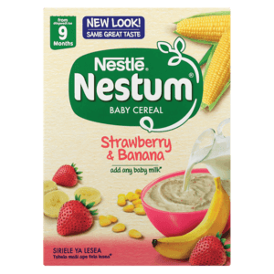 Nestlé Nestum Strawberry & Banana Baby Cereal 250g - myhoodmarket