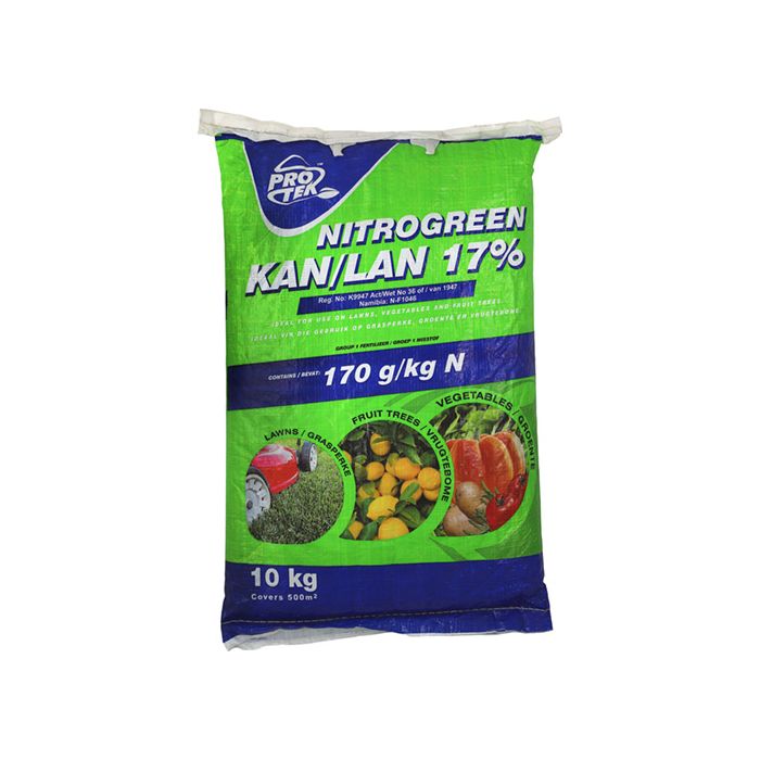 Protek Nitrogreen Kan/Lan Fertiliser 10kg