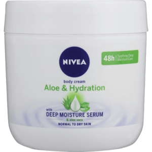 Nivea Aloe & Hydration Body Cream 400ml - myhoodmarket