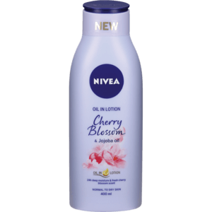 Nivea Cherry Blossom & Jojoba Oil Body Lotion 400ml - myhoodmarket