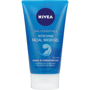 Nivea Daily Essentials Refreshing Facial Wash Gel 150ml - myhoodmarket
