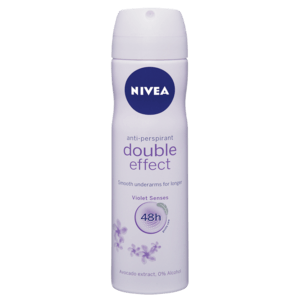 Nivea Double Effect Ladies Anti-Perspirant Deodorant 150ml - myhoodmarket