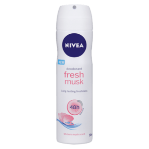 Nivea Fresh Musk Ladies Anti-Perspirant Deodorant 150ml - myhoodmarket