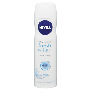 Nivea Fresh Natural Ladies Anti-Perspirant Deodorant 150ml - myhoodmarket