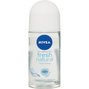 Nivea Fresh Natural Ladies Anti-Perspirant Roll-On 500ml - myhoodmarket