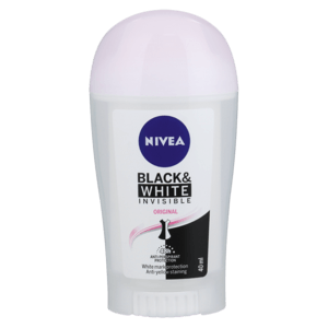 Nivea Invisible Black & White Ladies Deodorant Stick 40ml - myhoodmarket