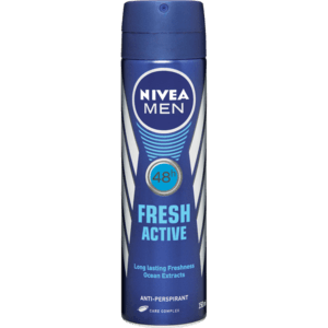 Nivea Men 48h Fresh Active Anti-Perspirant Deodorant 150ml - myhoodmarket