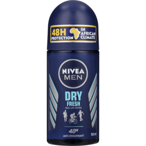 Nivea Men Dry Fresh Anti-Perspirant Roll-On 50ml - myhoodmarket