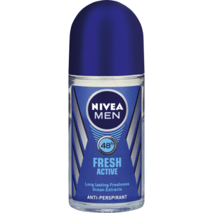Nivea Men Fresh Active Anti-Perspirant Roll-On 50ml - myhoodmarket