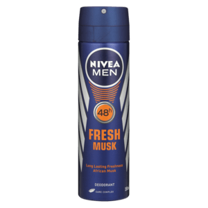 Nivea Men Fresh Musk Anti-Perspirant Deodorant 150ml - myhoodmarket
