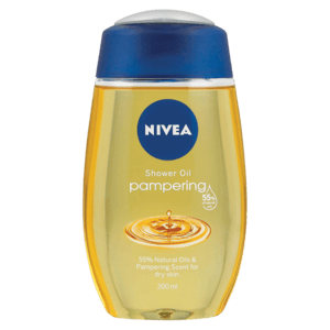 Nivea Pampering Shower Oil 200ml - myhoodmarket