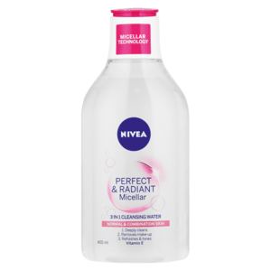 Nivea Perfect & Radiant Micellar 3-In-1 Cleansing Water 400ml - myhoodmarket