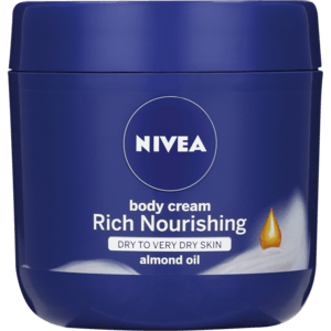 Nivea Rich Nourishing Almond Oil Body Cream 400ml - myhoodmarket