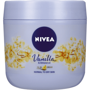 Nivea Vanilla & Almond Oil Body Cream 400ml - myhoodmarket