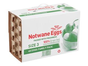 Notwane Eggs Size 3 Family Pack - myhoodmarket