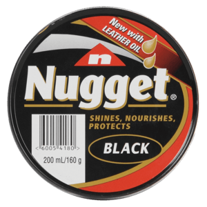 Nugget Black Shoe Polish 200ml - myhoodmarket