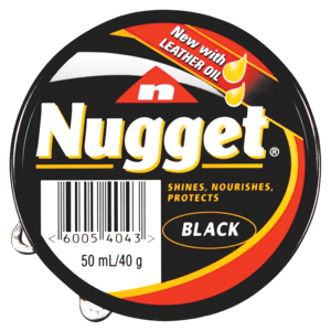 Nugget Black Shoe Polish 50ml - myhoodmarket