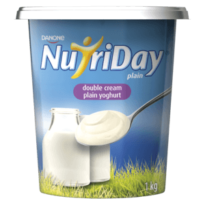 Nutriday Double Cream Plain Yoghurt 1kg - myhoodmarket