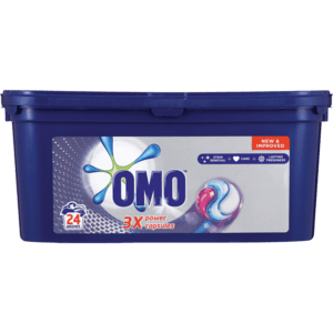 Omo Auto 3x Power Capsules 24 Pack - myhoodmarket