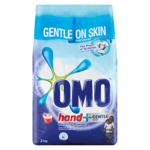 Omo Gentle On Skin Hand Washing Powder 2kg - myhoodmarket