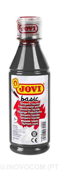 Jovi Basic Liquid Poster Paint Bottle 250ml Black