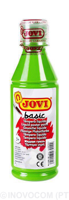 Jovi Basic Liquid Poster Paint Bottle 250ml Green