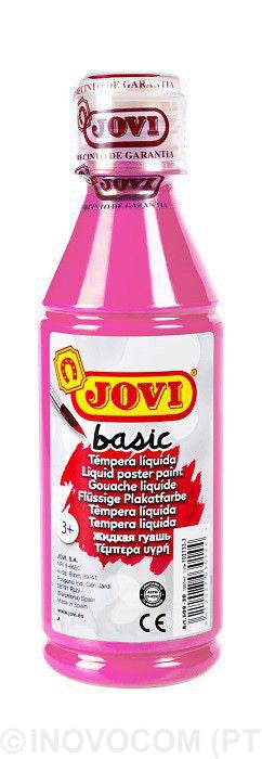 Jovi Basic Liquid Poster Paint Bottle 250ml Magenta