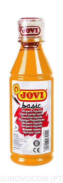 Jovi Basic Liquid Poster Paint Bottle 250ml Orange