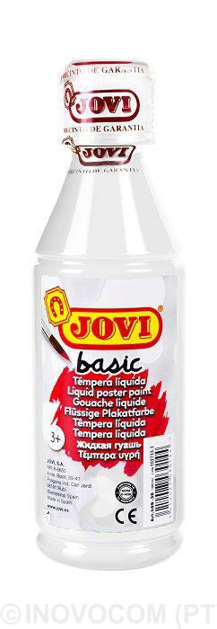 Jovi Basic Liquid Poster Paint Bottle 250ml White