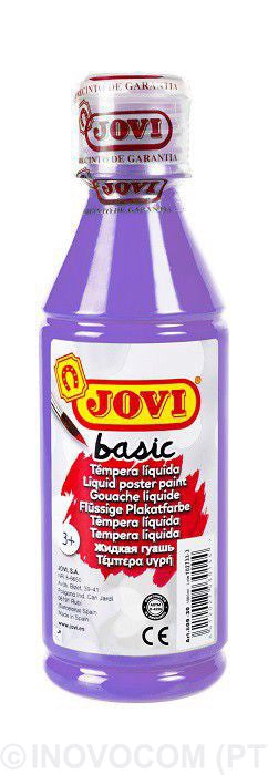 Jovi Basic Liquid Poster Paint Bottle 250ml Violet