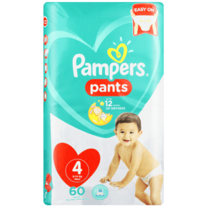 Pampers Pants Size 4 Disposable Diapers 60 Pack - myhoodmarket