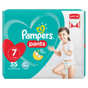 Pampers Pants Size 7 Nappies 35 Pack - myhoodmarket
