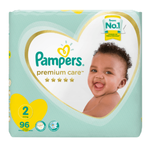 Pampers Premium Care Size 2 Diapers 96 Pack - myhoodmarket