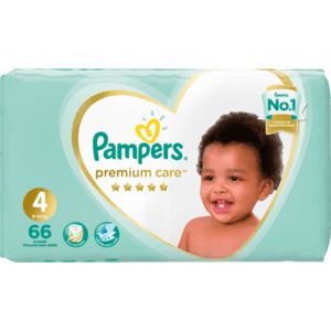 Pampers Premium Care Size 4 Diapers 66 Pack - myhoodmarket