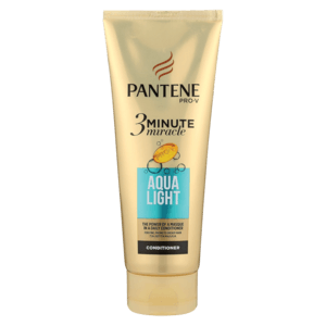 Pantene 3 Minute Miracle Aqualight Conditioner 200ml - myhoodmarket