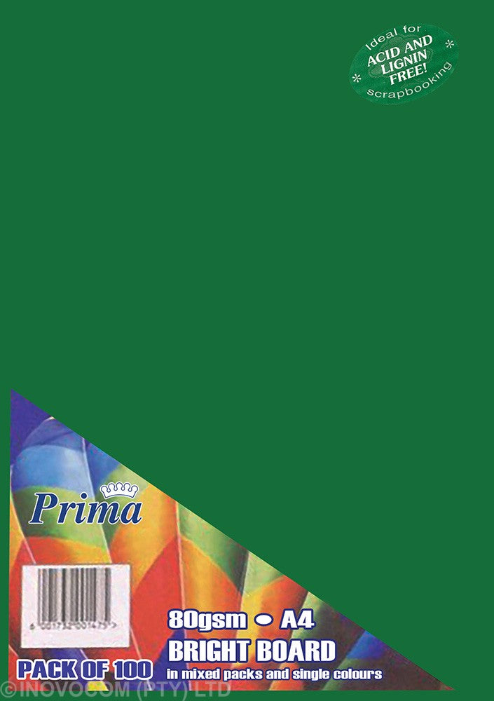 Rexpro Bond Paper Bright 80gsm A4 Christmas Green