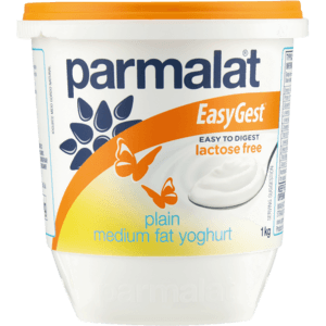 Parmalat Easygest Medium Fat Plain Yoghurt 1kg - myhoodmarket