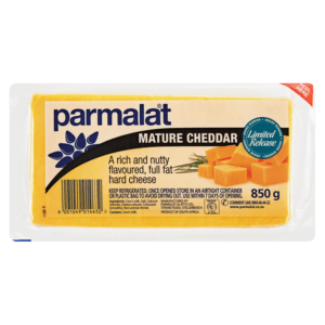 Parmalat Mature Cheddar Cheese Pack 850g - myhoodmarket