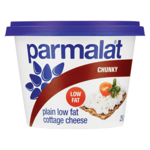 Parmalat Plain Low Fat Chunky Cottage Cheese 250g - myhoodmarket