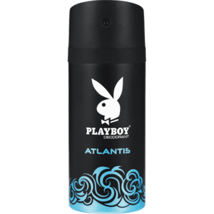 Playboy Atlantis Mens Aerosol Deodorant 150ml - myhoodmarket