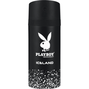 Playboy Iceland Mens Aerosol Deodorant 150ml - myhoodmarket