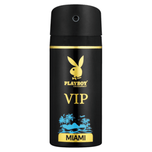 Playboy Mens VIP Miami Deodorant 150ml - myhoodmarket