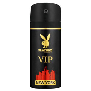 Playboy Mens VIP New York Deodorant 150ml - myhoodmarket