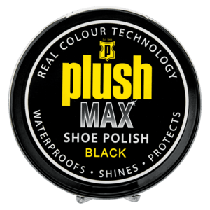 Plush Max Black Shoe Polish 100ml - myhoodmarket