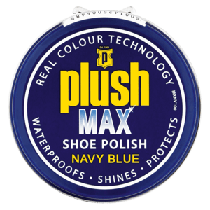 Plush Max Navy Blue Shoe Polish 100ml - myhoodmarket