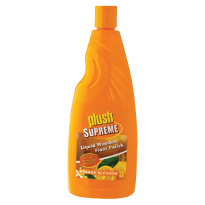 Plush Supreme Orange Blossom Scented Liquid Wooden Floor Polish 750ml - myhoodmarket