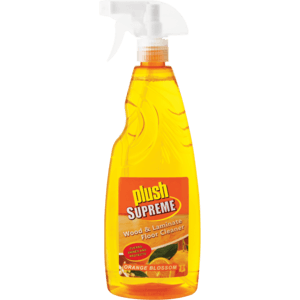 Plush Supreme Orange Blossom Scented Wood & Laminated Floor Cleaner 750ml - myhoodmarket