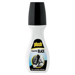 Plush Takkie Black Liquid Shoe Polish 75ml - myhoodmarket